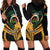 Personalised Vanuatu Independence Day Hoodie Dress July 30 Vanuatuan Pig Tusk