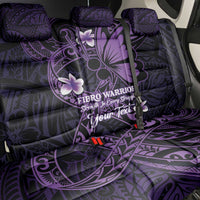 Personalised Fibromyalgia Awareness Month Back Car Seat Cover Fibro Warrior Strength In Every Struggle