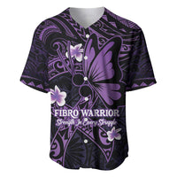 Personalised Fibromyalgia Awareness Month Baseball Jersey Fibro Warrior Strength In Every Struggle