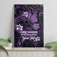 Personalised Fibromyalgia Awareness Month Canvas Wall Art Fibro Warrior Strength In Every Struggle LT14 - Polynesian Pride