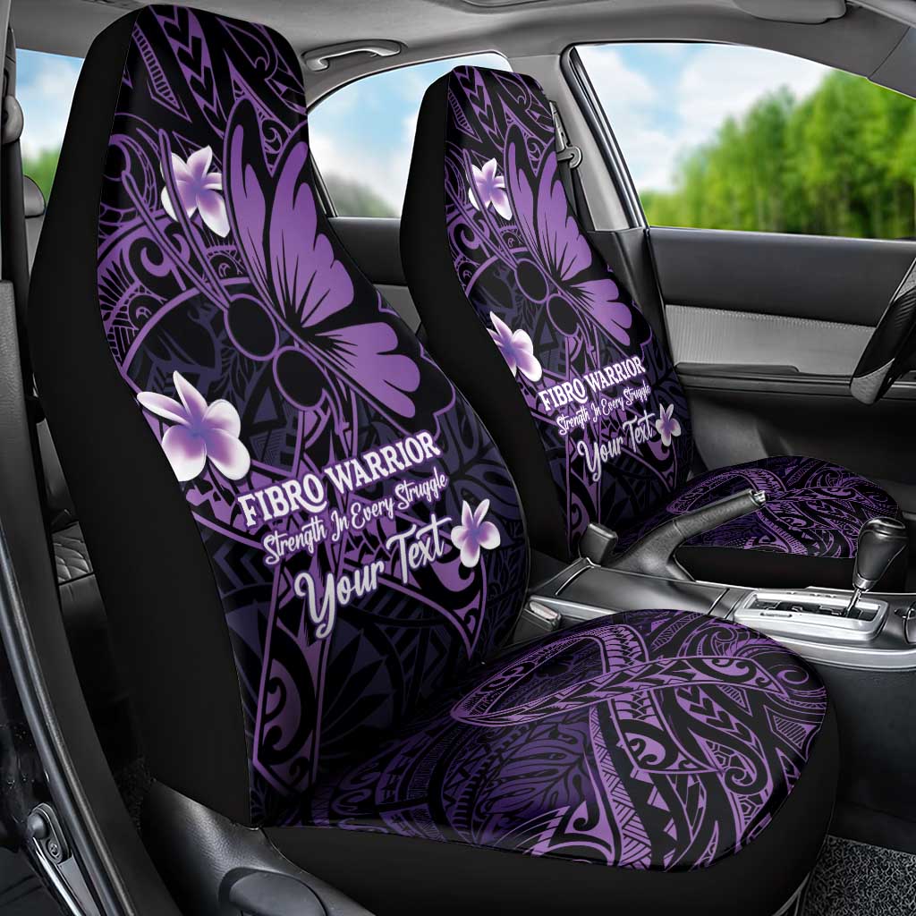 Personalised Fibromyalgia Awareness Month Car Seat Cover Fibro Warrior Strength In Every Struggle
