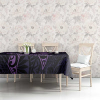 Personalised Fibromyalgia Awareness Month Tablecloth Fibro Warrior Strength In Every Struggle LT14 - Polynesian Pride