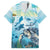Personalized Snorkeling Hawaii Family Matching Off Shoulder Maxi Dress and Hawaiian Shirt Ocean Lover Hawaiian Kakau Honu Turtle
