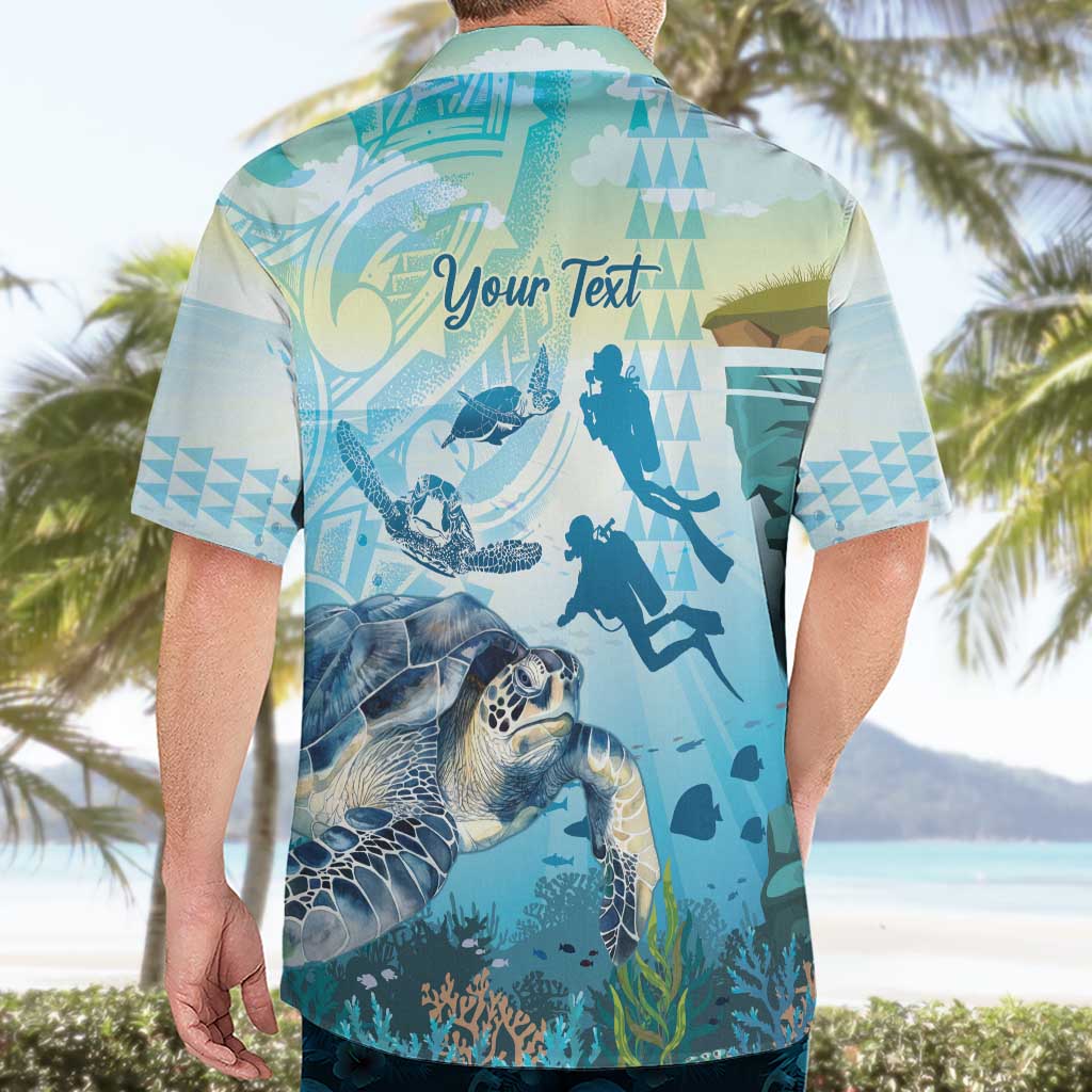 Personalized Snorkeling Hawaii Hawaiian Shirt Ocean Lover Hawaiian Kakau Honu Turtle LT14 - Polynesian Pride
