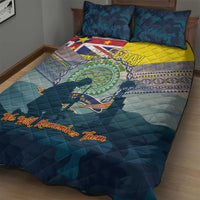 Niue ANZAC Day Quilt Bed Set We Will Remember Them Camouflage Style LT14 - Polynesian Pride