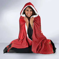 Tonga ANZAC Day Hooded Blanket Ngatu Pattern We Will Remember Them LT14 - Polynesian Pride