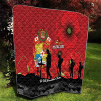 Tonga ANZAC Day Quilt Ngatu Pattern We Will Remember Them