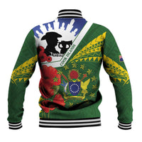 Cook Islands ANZAC Day Baseball Jacket Last Post Lest We Forget LT14 - Polynesian Pride