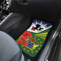 Cook Islands ANZAC Day Car Mats Last Post Lest We Forget LT14 - Polynesian Pride