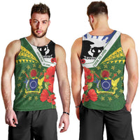 Cook Islands ANZAC Day Men Tank Top Last Post Lest We Forget LT14 - Polynesian Pride