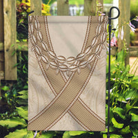 Mauri Ribaberiki Kiribati Garden Flag Cowrie Shells Lei Palm Leaf Weaving