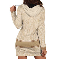 Mauri Ribaberiki Kiribati Hoodie Dress Cowrie Shells Lei Palm Leaf Weaving