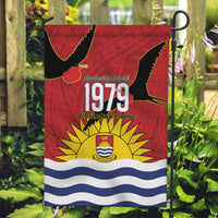 Mauri Kiribati Independence Day Garden Flag 1979 Proud National Frigatebird