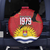 Mauri Kiribati Independence Day Spare Tire Cover 1979 Proud National Frigatebird