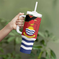 Mauri Kiribati Independence Day Tumbler With Handle 1979 Proud National Frigatebird