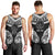 Palau Constitution Day Men Tank Top Belau Seal With Polynesian Pattern - Black