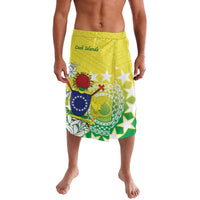 Cook Islands Independence Day Lavalava Kuki Airani Tiare Maori Polynesian Pattern - Green LT14 Green - Polynesian Pride