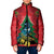 New Zealand Christmas In July Padded Jacket Kowhai Tui Bird With Pohutukawa - Red - Polynesian Pride