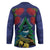 New Zealand Christmas In July Hockey Jersey Kowhai Tui Bird With Pohutukawa - Blue - Polynesian Pride