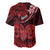 Polynesian Pride Aries Zodiac Baseball Jersey Astrological Sign Tribal Plumeria Red Galaxy LT14 - Polynesian Pride