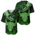 Polynesian Pride Taurus Zodiac Baseball Jersey Astrological Sign Tribal Plumeria Green Galaxy LT14 - Polynesian Pride