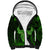 Polynesian Pride Taurus Zodiac Sherpa Hoodie Astrological Sign Tribal Plumeria Green Galaxy LT14 Unisex Green - Polynesian Pride