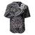 Polynesian Pride Cancer Zodiac Baseball Jersey Astrological Sign Tribal Plumeria Grey Galaxy LT14 - Polynesian Pride