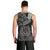 Polynesian Pride Cancer Zodiac Men Tank Top Astrological Sign Tribal Plumeria Grey Galaxy LT14 - Polynesian Pride