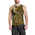 Polynesian Pride Leo Zodiac Men Tank Top Astrological Sign Tribal Plumeria Gold Galaxy LT14 - Polynesian Pride