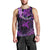 Polynesian Pride Sagittarius Zodiac Men Tank Top Astrological Sign Tribal Plumeria Purple Galaxy LT14 - Polynesian Pride