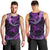 Polynesian Pride Sagittarius Zodiac Men Tank Top Astrological Sign Tribal Plumeria Purple Galaxy LT14 - Polynesian Pride