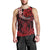 Polynesian Pride Capricorn Zodiac Men Tank Top Astrological Sign Tribal Plumeria Red Galaxy LT14 - Polynesian Pride