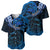 Polynesian Pride Aquarius Zodiac Baseball Jersey Astrological Sign Tribal Plumeria Blue Galaxy LT14 - Polynesian Pride