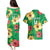 Custom Vanuatu Cricket Couples Matching Puletasi and Hawaiian Shirt 2024 Tropical Flowers Version