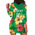 Custom Vanuatu Cricket Hoodie Dress 2024 Tropical Flowers Version