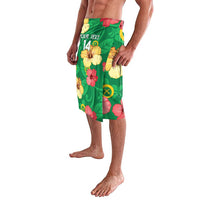 Custom Vanuatu Cricket Lavalava 2024 Tropical Flowers Version LT14 - Polynesian Pride
