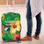 Custom Vanuatu Cricket Luggage Cover 2024 Tropical Flowers Version