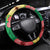 Vanuatu Cricket Steering Wheel Cover 2024 Tropical Flowers Version