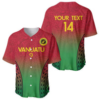 Custom Vanuatu Cricket Baseball Jersey 2024 Polynesian Pattern Sporty Style