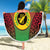 Custom Vanuatu Cricket Beach Blanket 2024 Polynesian Pattern Sporty Style