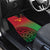 Custom Vanuatu Cricket Car Mats 2024 Polynesian Pattern Sporty Style