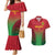 Custom Vanuatu Cricket Couples Matching Mermaid Dress and Hawaiian Shirt 2024 Polynesian Pattern Sporty Style