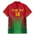 Custom Vanuatu Cricket Family Matching Long Sleeve Bodycon Dress and Hawaiian Shirt 2024 Polynesian Pattern Sporty Style