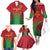 Custom Vanuatu Cricket Family Matching Off The Shoulder Long Sleeve Dress and Hawaiian Shirt 2024 Polynesian Pattern Sporty Style