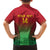 Custom Vanuatu Cricket Family Matching Off Shoulder Maxi Dress and Hawaiian Shirt 2024 Polynesian Pattern Sporty Style