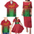 Custom Vanuatu Cricket Family Matching Puletasi and Hawaiian Shirt 2024 Polynesian Pattern Sporty Style