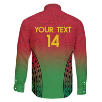 Custom Vanuatu Cricket Family Matching Short Sleeve Bodycon Dress and Hawaiian Shirt 2024 Polynesian Pattern Sporty Style