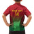 Custom Vanuatu Cricket Family Matching Tank Maxi Dress and Hawaiian Shirt 2024 Polynesian Pattern Sporty Style