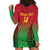 Custom Vanuatu Cricket Hoodie Dress 2024 Polynesian Pattern Sporty Style