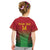 Custom Vanuatu Cricket Kid T Shirt 2024 Polynesian Pattern Sporty Style